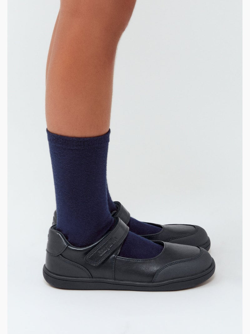 Sapatos escolares conguitos barefoot goflex Azul-marinho - Kiabi