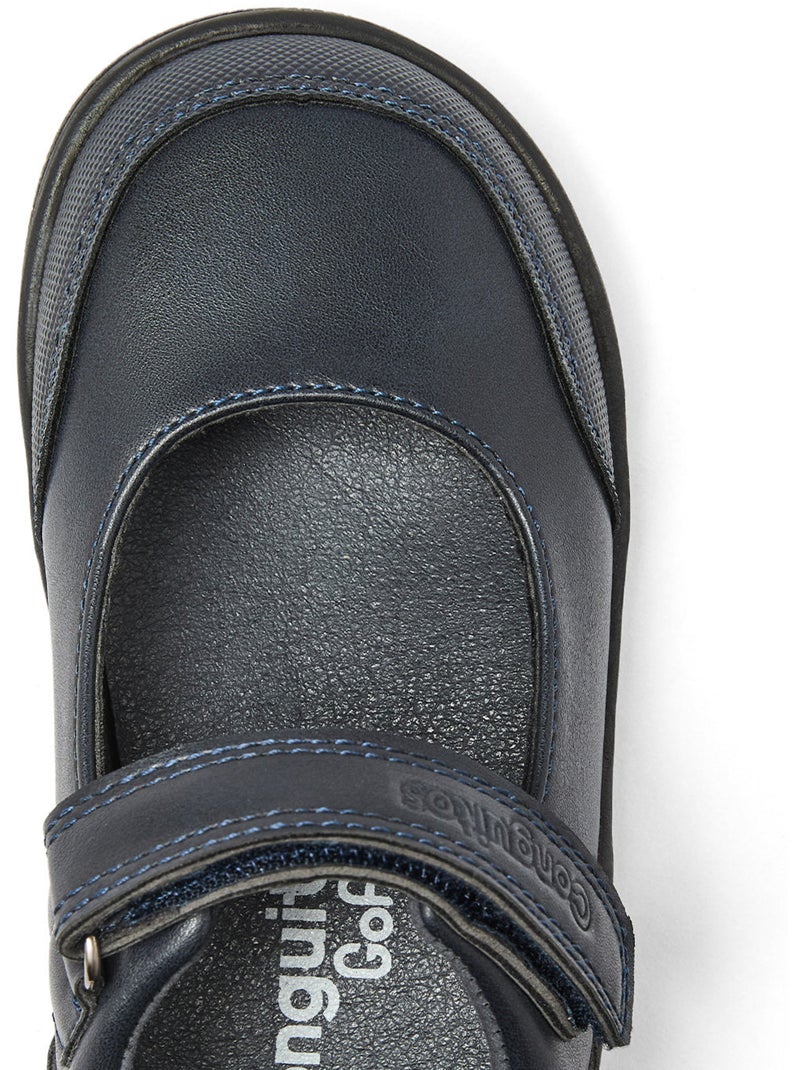 Sapatos escolares conguitos barefoot goflex Azul-marinho - Kiabi