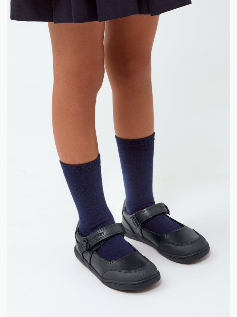 Sapatos escolares conguitos barefoot goflex Azul-marinho - Kiabi