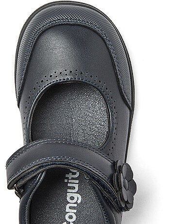 Sapatos escolares conguitos flor barefoot goflex