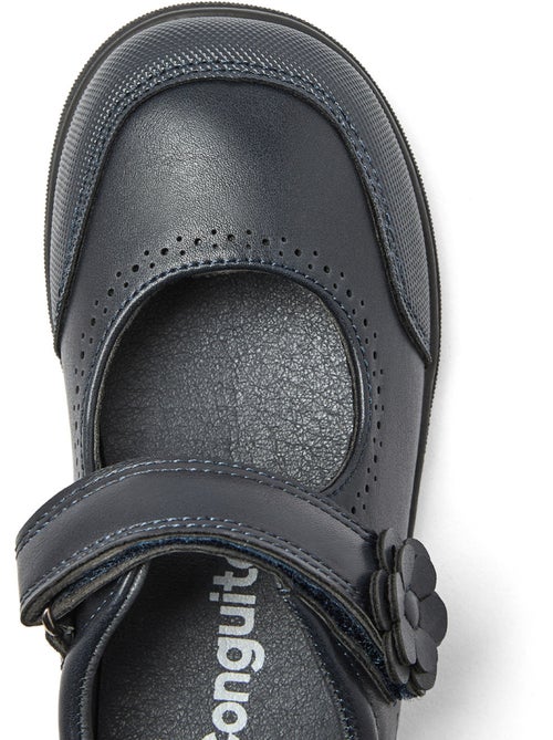 Sapatos escolares conguitos flor barefoot goflex - Kiabi