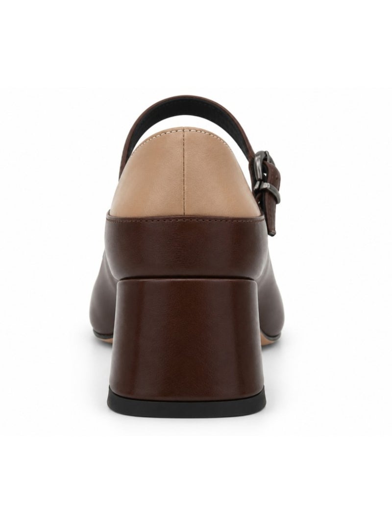 Sapatos material sintético montevita Castanho - Kiabi