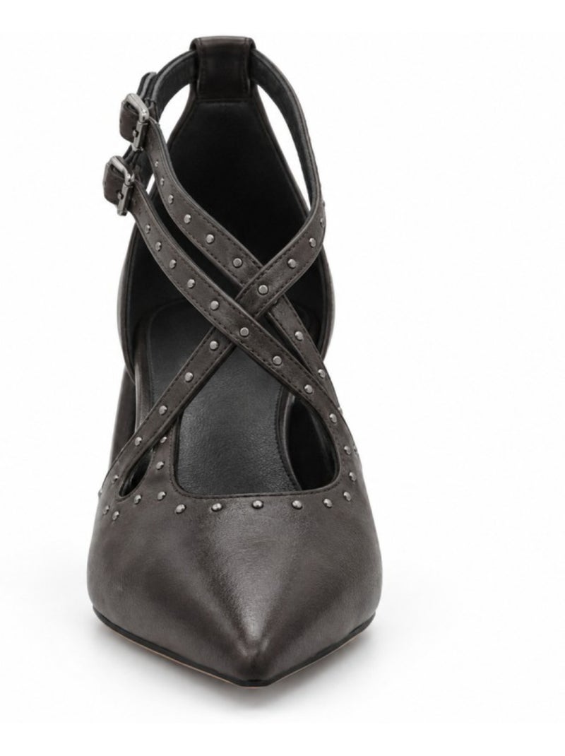 Sapatos material sintético montevita Castanho - Kiabi
