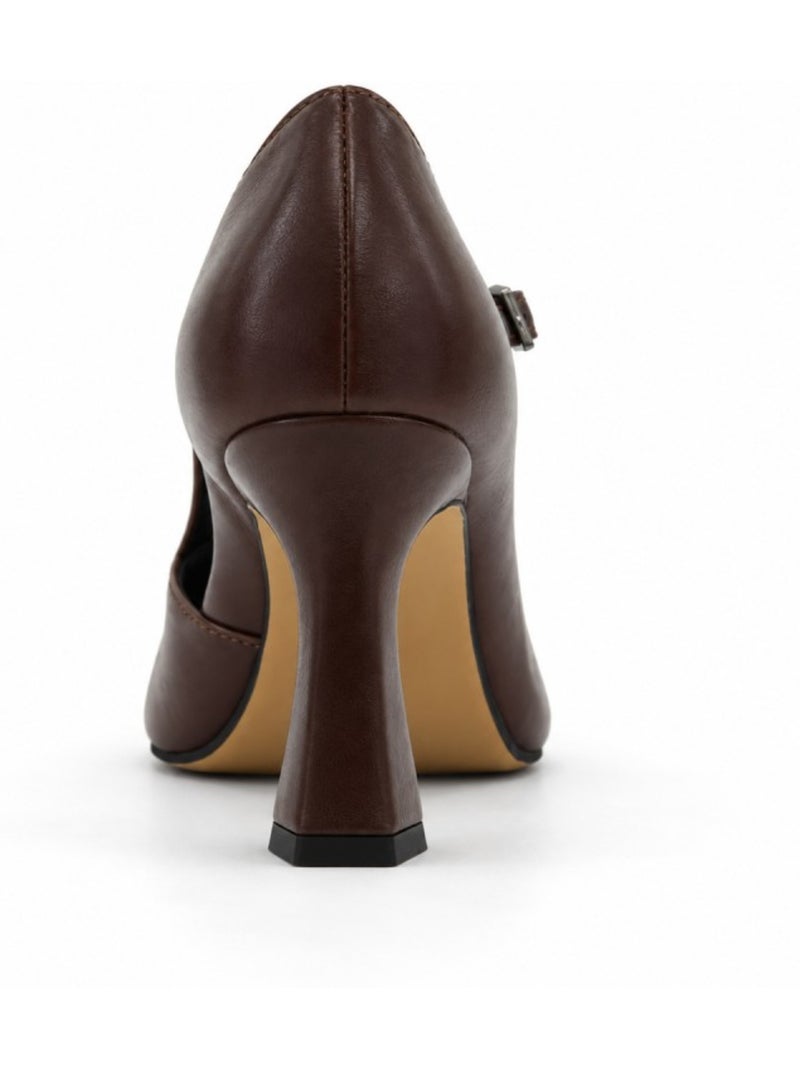 Sapatos material sintético montevita Castanho - Kiabi