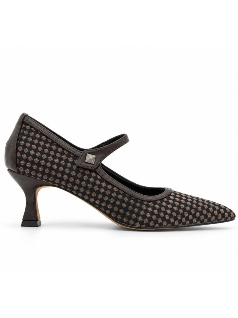 Sapatos material sintético montevita Castanho - Kiabi