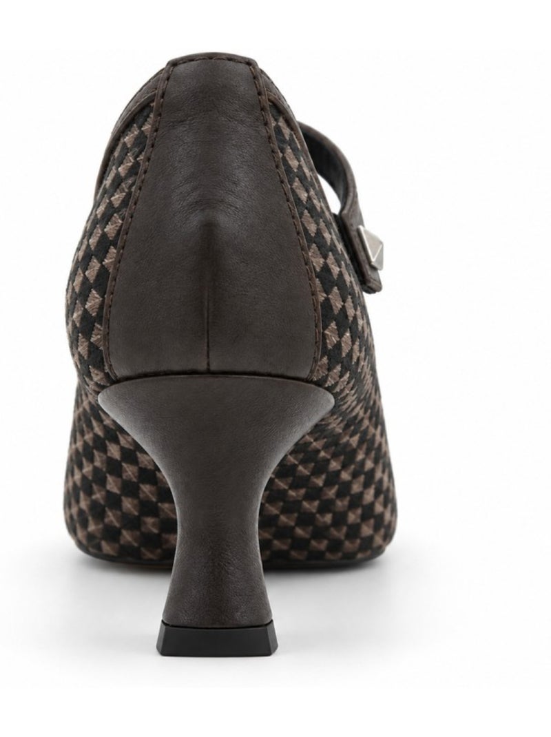Sapatos material sintético montevita Castanho - Kiabi