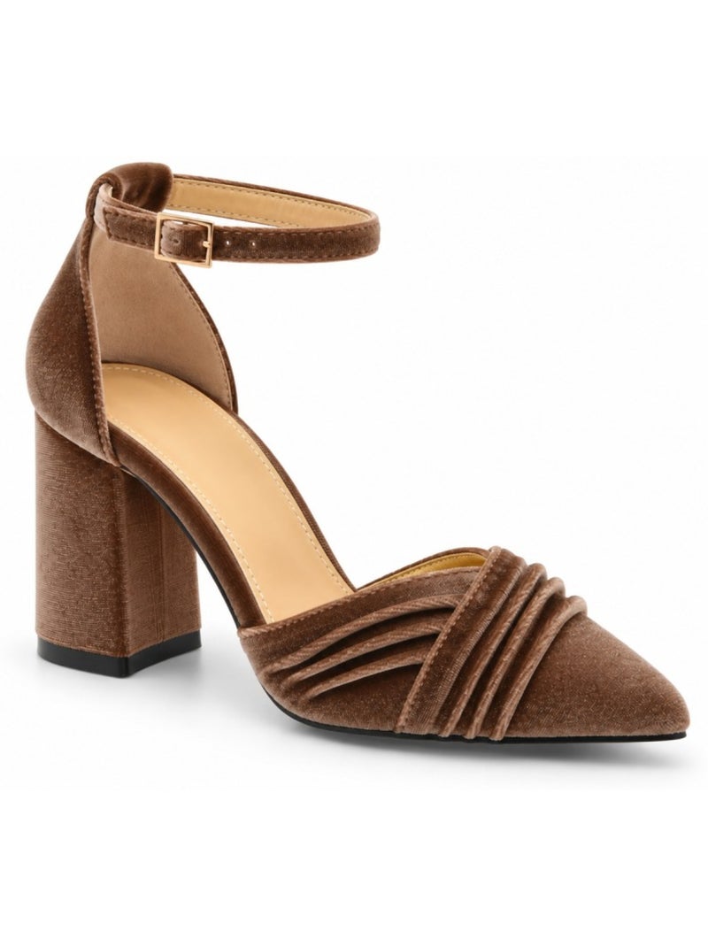 Sapatos material sintético montevita Castanho - Kiabi