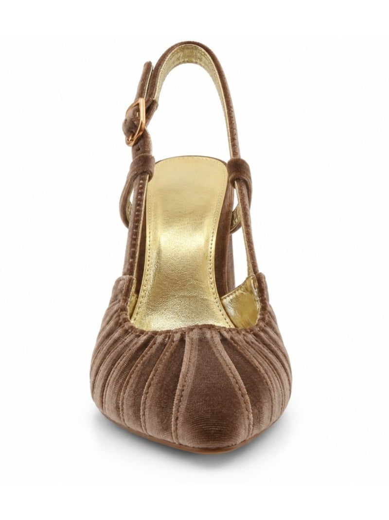 Sapatos material sintético montevita Castanho - Kiabi