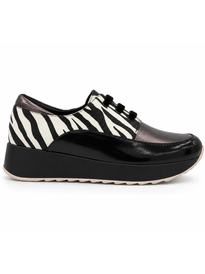 Sapatos material sintético montevita Preto - Kiabi