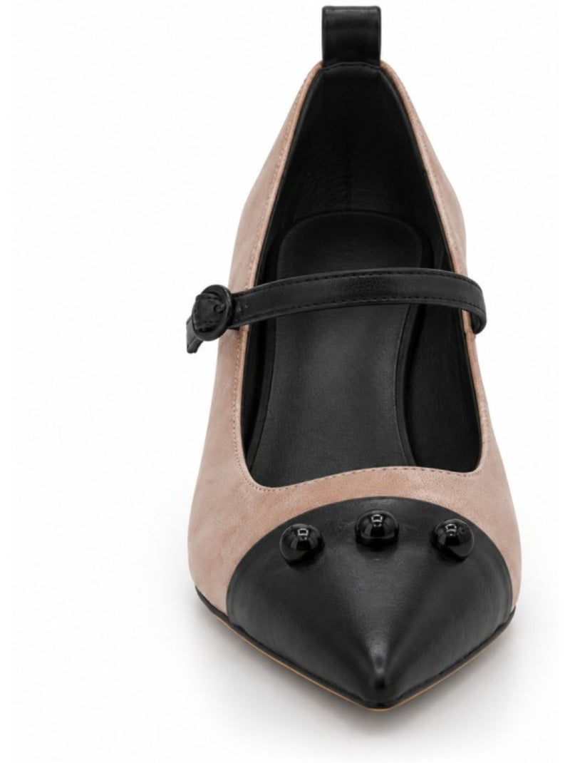 Sapatos material sintético montevita Preto - Kiabi