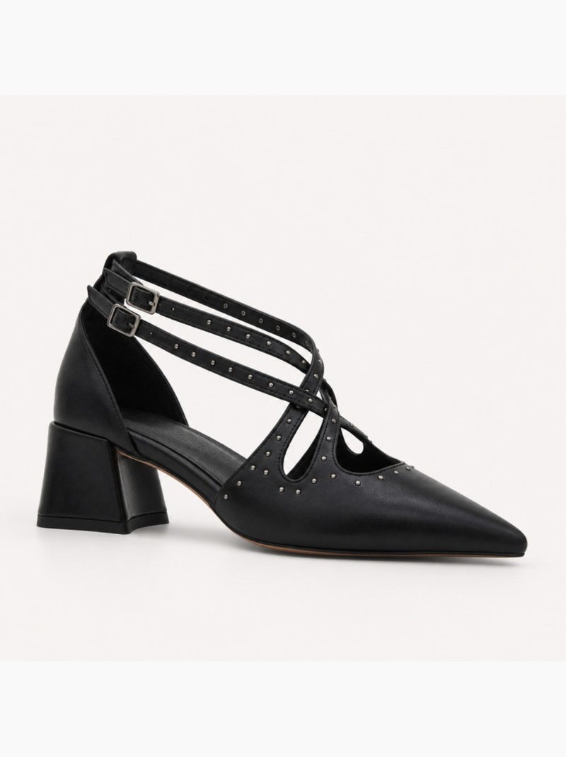 Sapatos material sintético montevita Preto - Kiabi