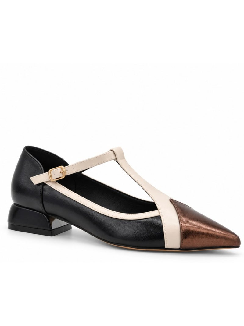 Sapatos material sintético montevita Preto - Kiabi