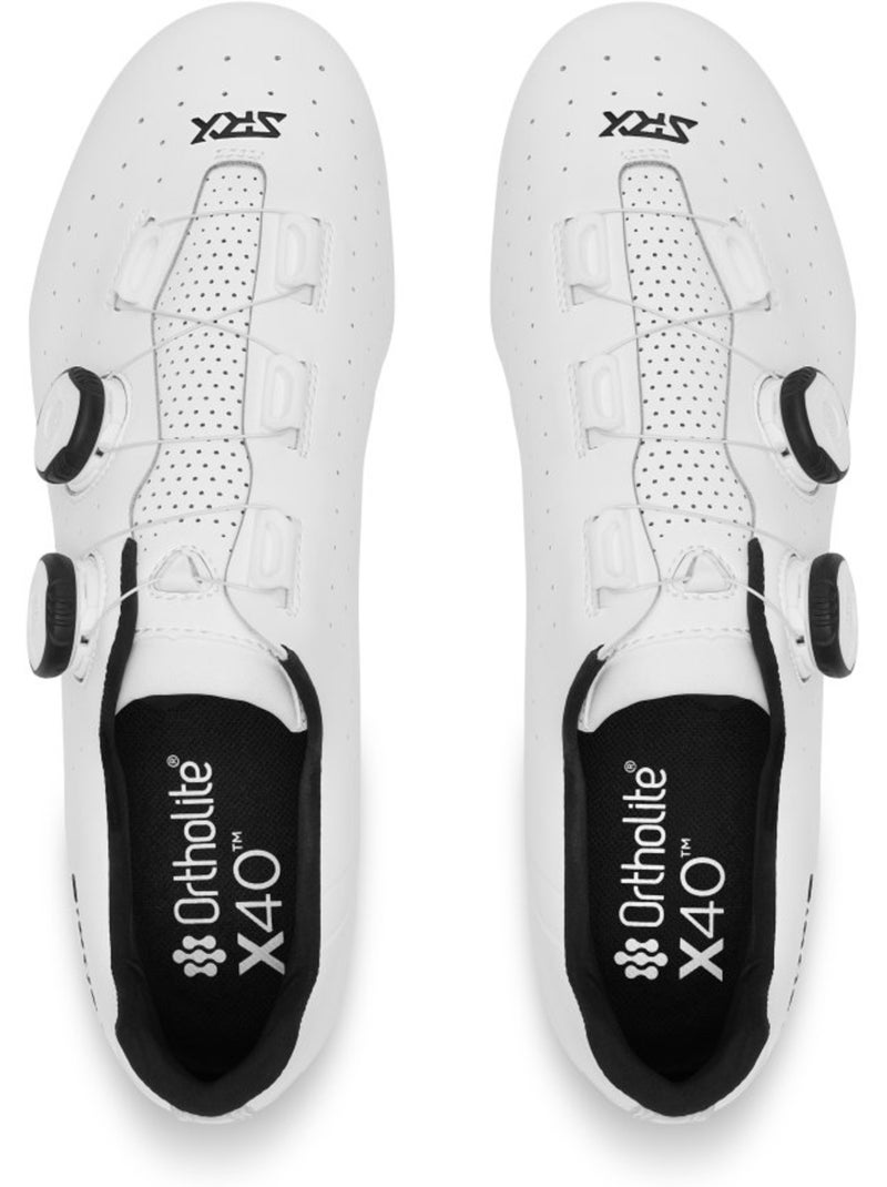Sapatos para ciclismo de estrada Branco - Kiabi