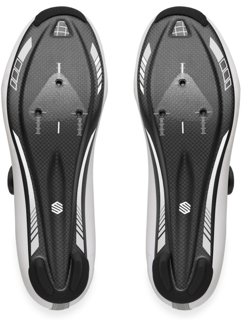 Sapatos para ciclismo de estrada Branco - Kiabi