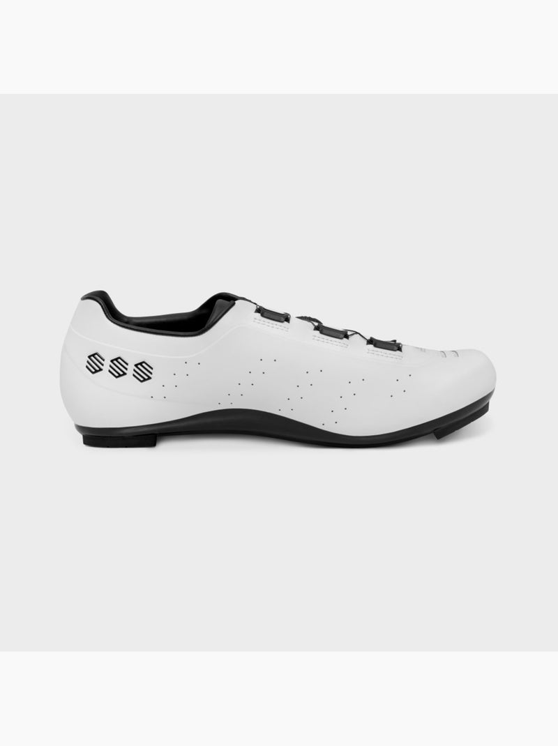 Sapatos para ciclismo de estrada Branco - Kiabi