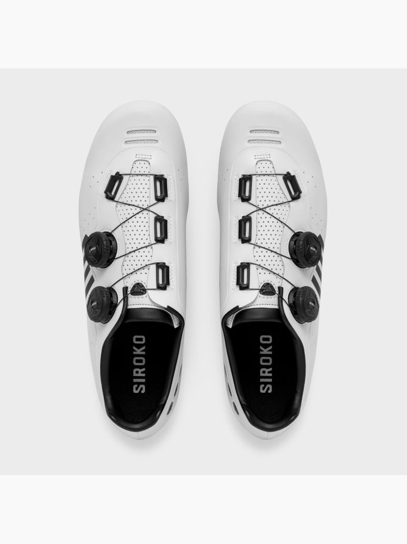 Sapatos para ciclismo de estrada Branco - Kiabi