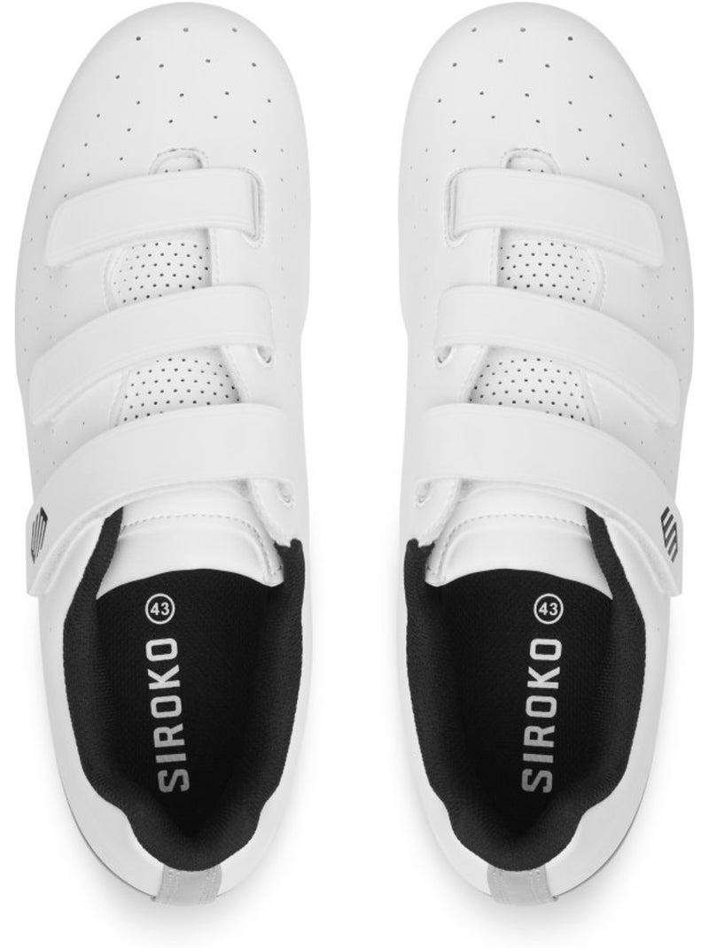 Sapatos para ciclismo de estrada Branco - Kiabi