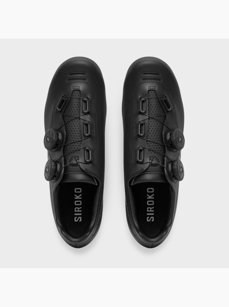 Sapatos para ciclismo de estrada Preto - Kiabi