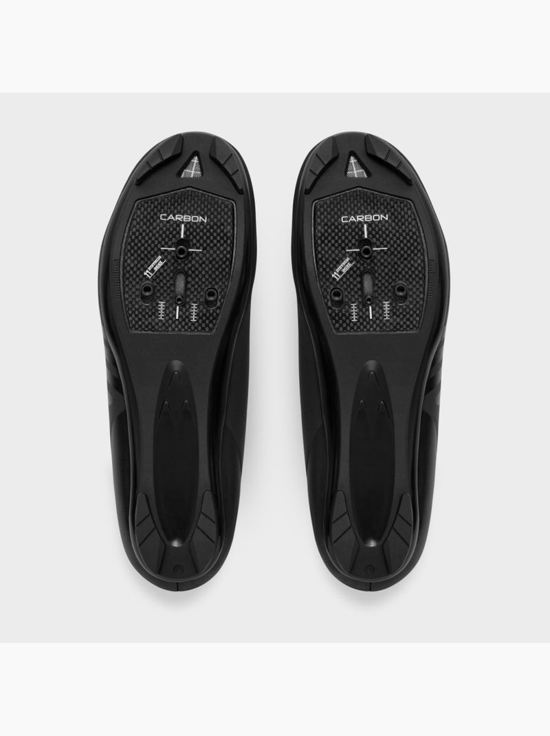Sapatos para ciclismo de estrada Preto - Kiabi