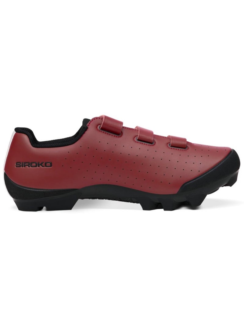 Sapatos para ciclismo gravel Vermelho - Kiabi