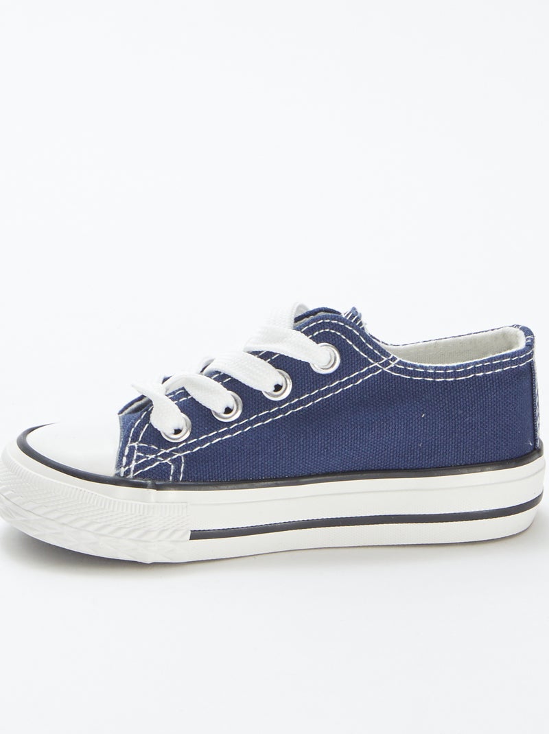 Sapatos rasos com atacadores Azul - Kiabi