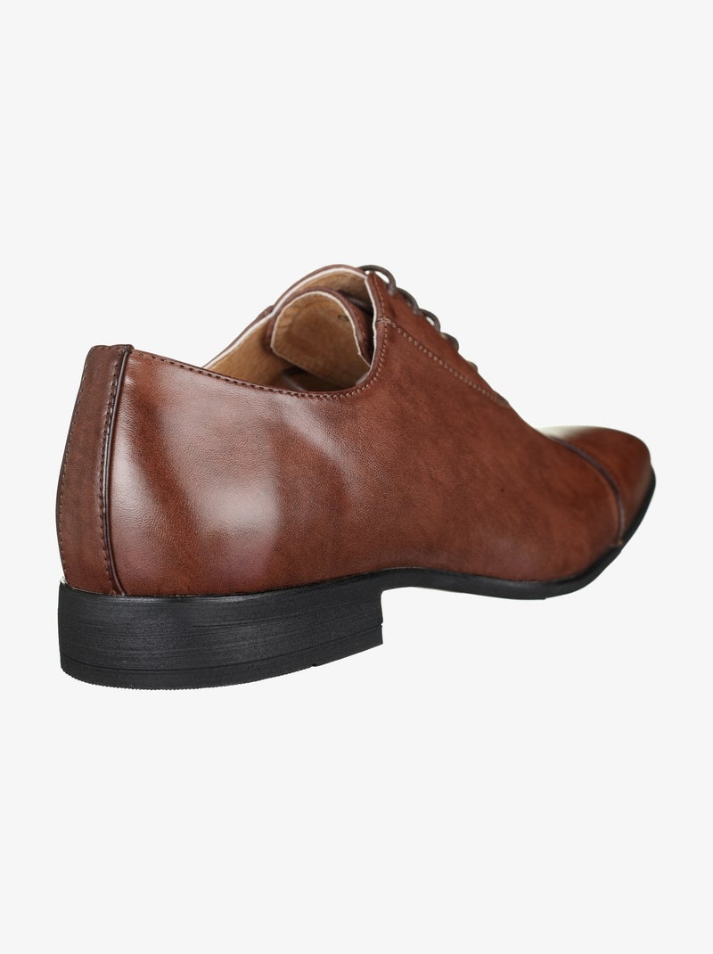 Sapatos Richelieu de gala - Uomo Castanho - Kiabi
