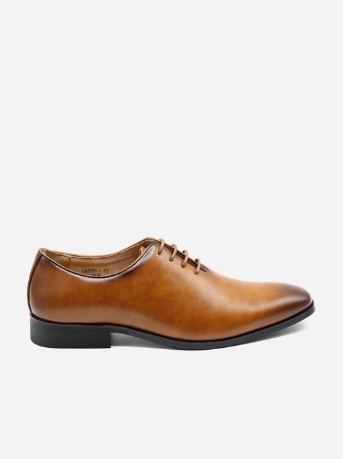 Sapatos Richelieu em pele - Uomo - Kiabi Sapatos Richelieu em pele - Uomo - Kiabi
