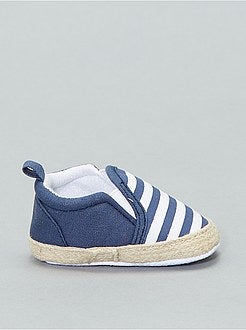 Sapatos tipo alpergata em algodão - Kiabi