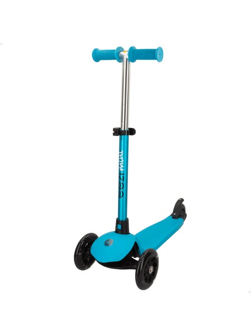 Scooter azul de 3 rodas com guidão removível eezi - Kiabi