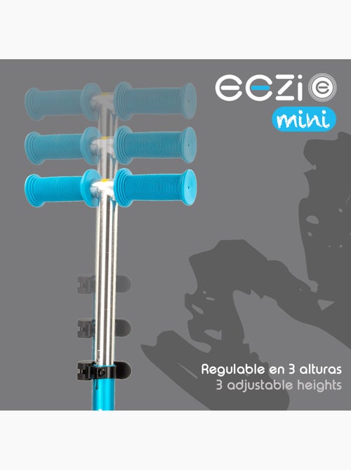Scooter azul de 3 rodas com guidão removível eezi - Kiabi