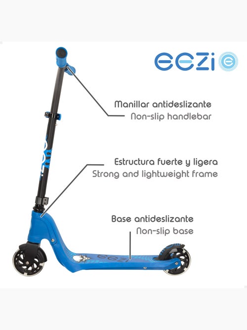 Scooter de 2 rodas com luzes azul eezi - Kiabi