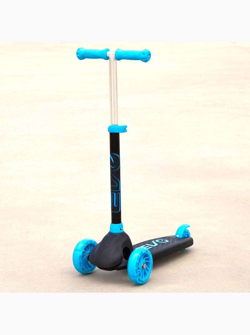 Scooter infantil de 3 rodas com luzes evo Azul - Kiabi