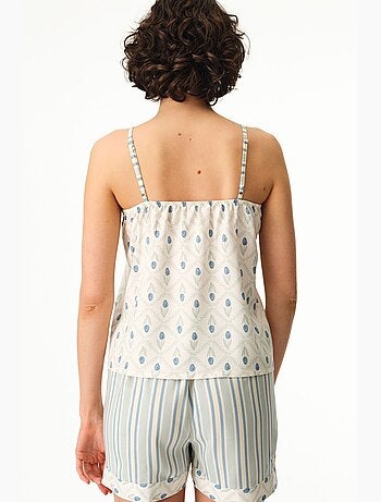 Serenity top de pijama floral penti