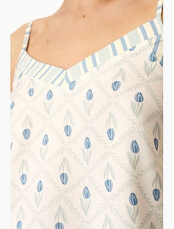 Serenity top de pijama floral penti