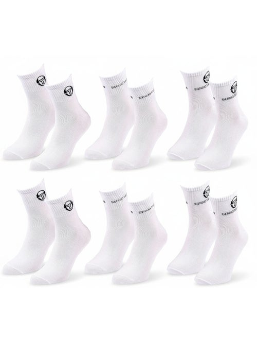Sergio Tacchini Pack Meias Curtas Mulher Quarter 6 Pares - Kiabi