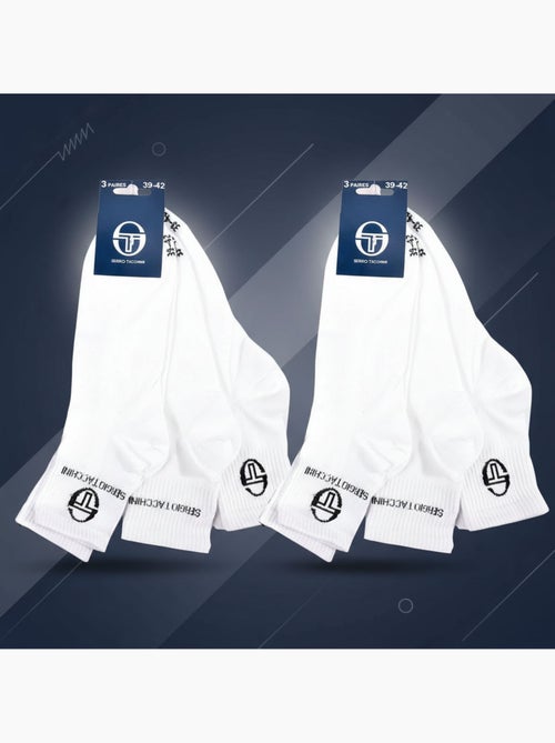 Sergio Tacchini Pack Meias Curtas Mulher Quarter 6 Pares - Kiabi