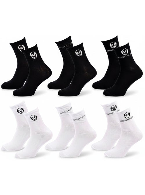 Sergio Tacchini Pack Meias Curtas Mulher Quarter 6 Pares - Kiabi