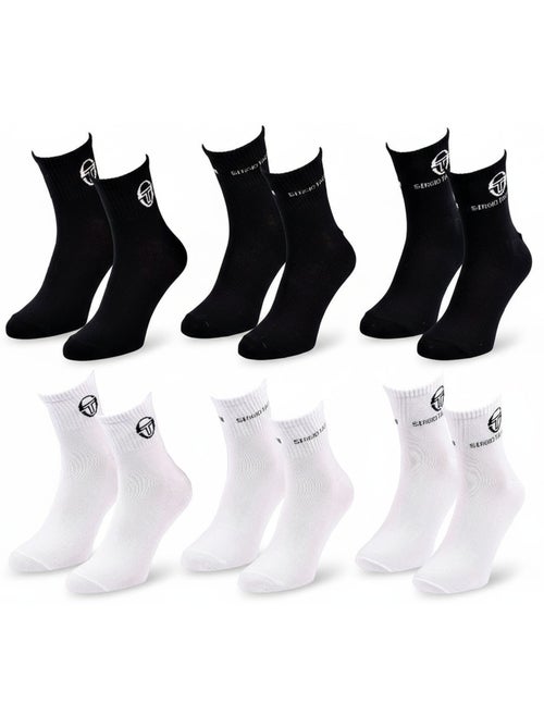 Sergio Tacchini Pack Meias Curtas Mulher Quarter 6 Pares - Kiabi