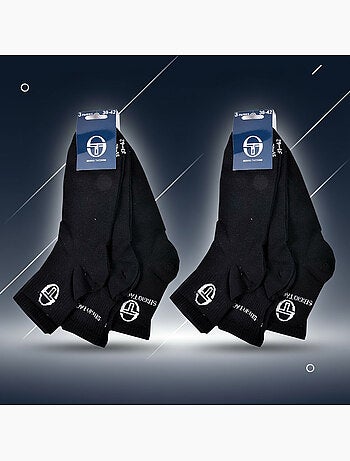 Sergio Tacchini Pack Meias Curtas Mulher Quarter 6 Pares