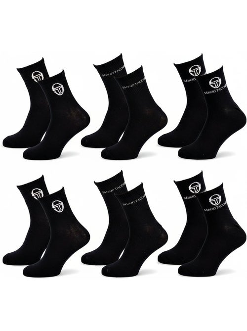 Sergio Tacchini Pack Meias Curtas Mulher Quarter 6 Pares - Kiabi