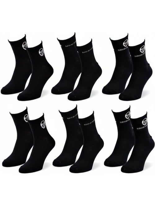 Sergio Tacchini Pack Meias Curtas Mulher Quarter 6 Pares - Kiabi