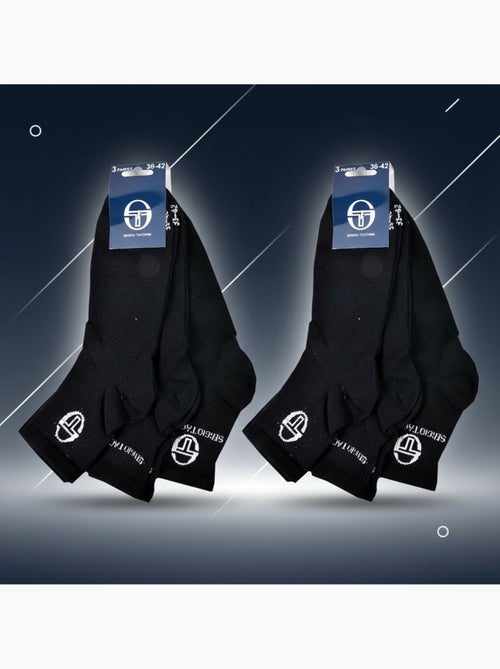 Sergio Tacchini Pack Meias Curtas Mulher Quarter 6 Pares - Kiabi