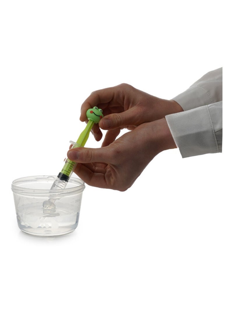 Set de 2 seringas nasais thermobaby com ponta de silicone 10 ml sapo Verde - Kiabi
