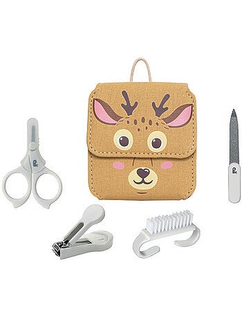 Set manicura bebé 5 acessórios estojo