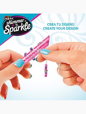 Shimmer 'n sparkle aplicador de cabelo com pedras preciosas