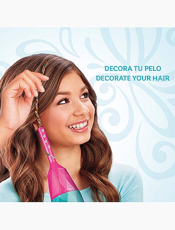 Shimmer 'n sparkle aplicador de cabelo com pedras preciosas