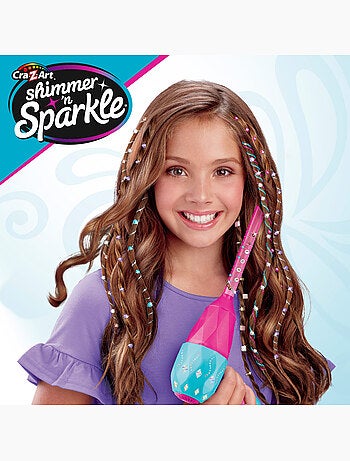 Shimmer 'n sparkle aplicador de cabelo com pedras preciosas