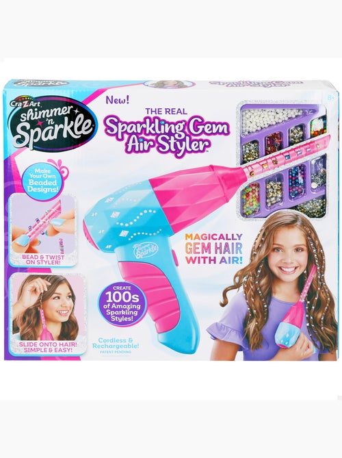 Shimmer 'n sparkle aplicador de cabelo com pedras preciosas - Kiabi