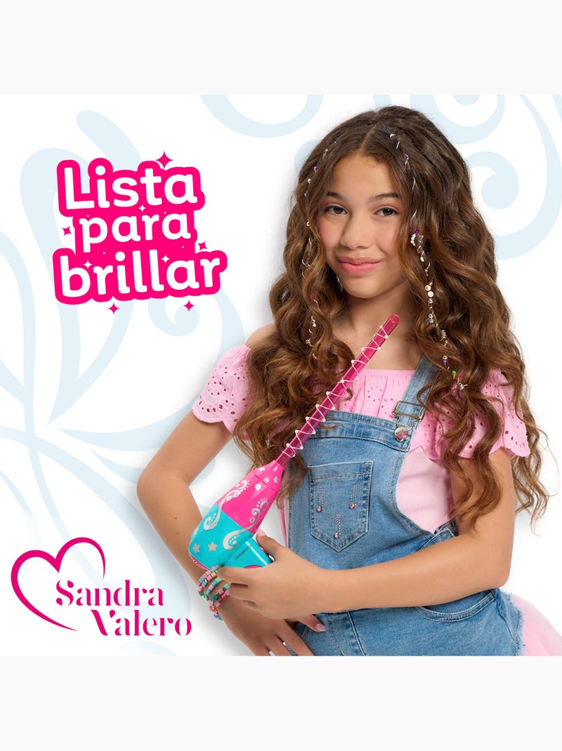 Shimmer 'n sparkle aplicador de cabelo com pedras preciosas N/D - Kiabi