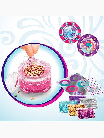 Shimmer 'n sparkle conjunto para fazer batom com medalhões